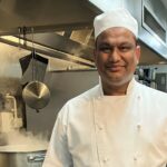 Polash has worked in the kitchen at Ashburn House for 17 years.